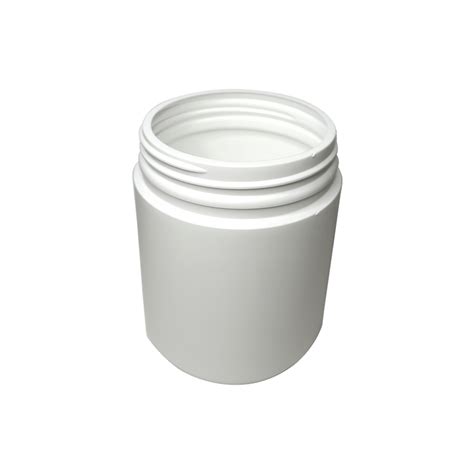 Ml White Hdpe Round Jar Primo Plastics