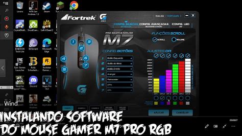 Instalando O Software Do Meu Mouse Novo Fortrek M Pro Rgb Fortrek M