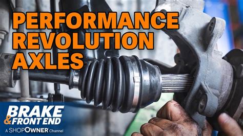 Performance Revolution CV Axles YouTube