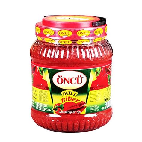 Öncü Puree De Piment Rouge Doux 1650 Gr 6