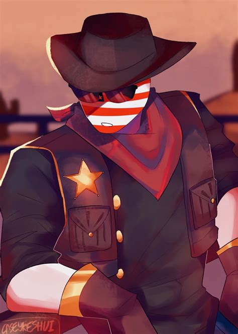 Countryhumans Stuff 1 Country Art Human Art America