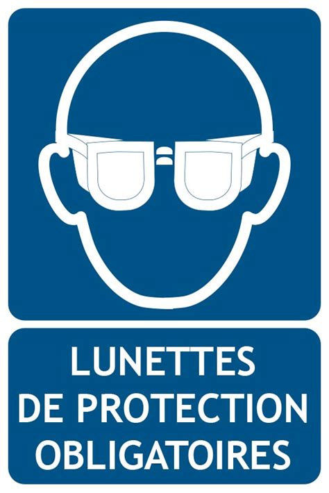 Presupunere Sticker Ro I Pictogramme Port Des Lunettes Obligatoire