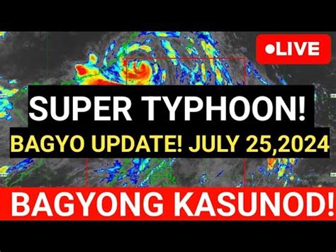 BAGYO UPDATE NAG LANDFALL ULIT BAGONG BAGYO Kasunod Ni SUPER TYPHOON