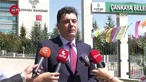 CHP li Zeynel Emre Anayasa Mahkemesi nin önünde TRT skandalını