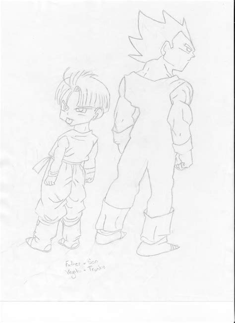 Vegeta Trunks By Ssj3buu On Deviantart