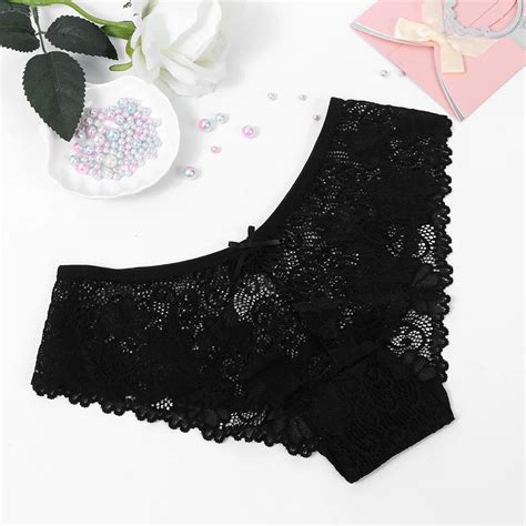 Buy Europe Sexy Women Underwear Floral Lace Panties