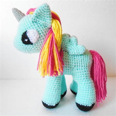 Amigurumi Unicórnio 1 0 Unicorn Gurumi Elo7