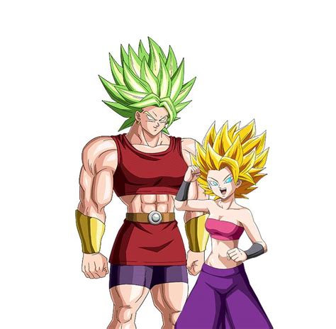 Kale Berserker Caulifla Ssj2 Render 2 [dokkan B] By Maxiuchiha22 On Deviantart Dragon Ball