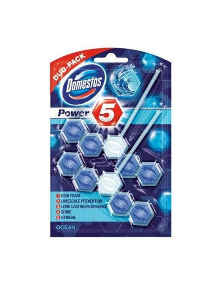 Odorizant Wc Domestos Power Ocean 2 X 55 Gr