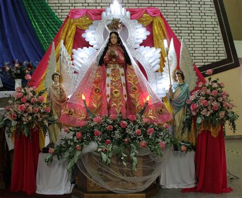 Altar A La Virgen Mar A Decoraciones Del Altar De La Iglesia