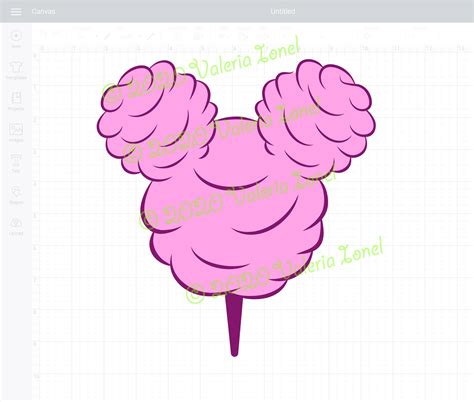 Mouse Cotton Candy Svg For T Shirts Vacation Svg Cut Files Etsy