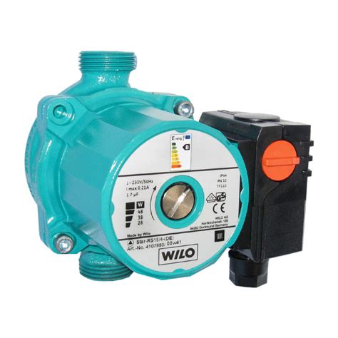 Wilo Star RS 15/6 130mm 4107881 Heizungspumpe... nur 367.39 EUR