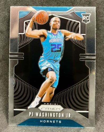 Pj Washington Panini Prizm Rookie Rc Dallas Mavericks Ebay