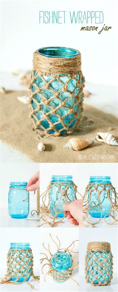 50 Cute Diy Mason Jar Crafts Diy Projects For Anyone Crafts And Diy Ideas