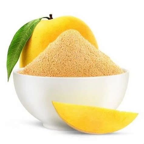 Organic Dehydrated Mango Powder For Shake Juice Ice Cream Packaging