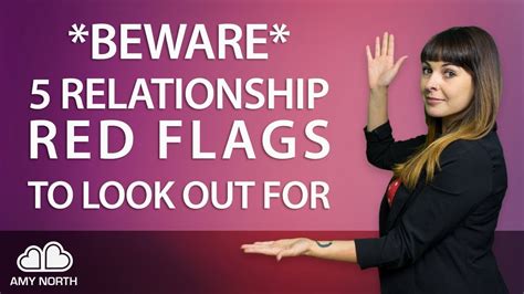 5 Red Flags In A New Relationship Youtube