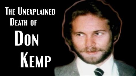 What Really Happened To Don Kemp The First Ever Unsolved Mysteries