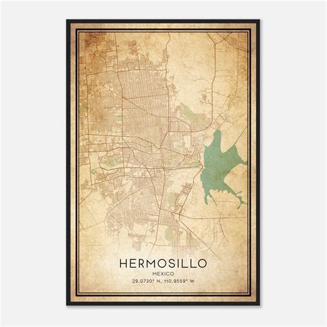 Hermosillo - Custom Maps & Posters