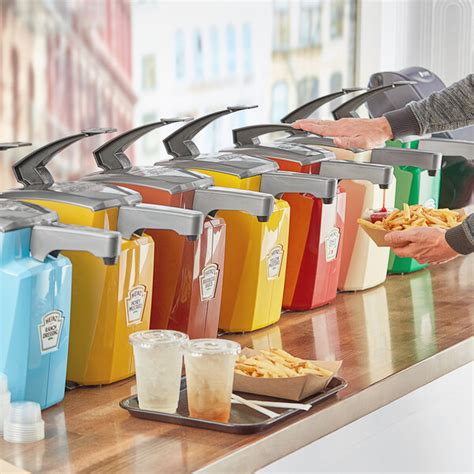 Heinz Piece Condiment Pump Dispenser Set