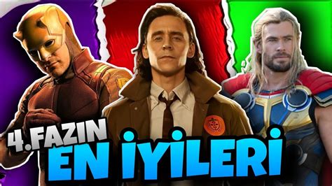 Marvel N Faz Tier List Filmler Ve Diziler Youtube