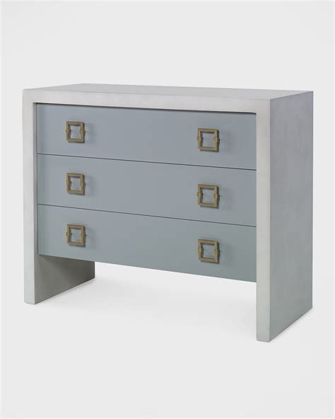 Century Furniture Bowie Leather 2 Door Chest Horchow