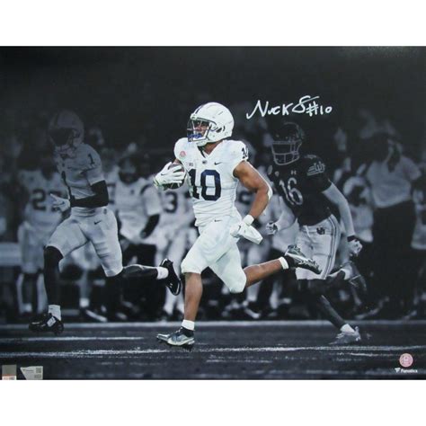 Nick Singleton Signed Penn State Nittany Lions X Photo Fanatics