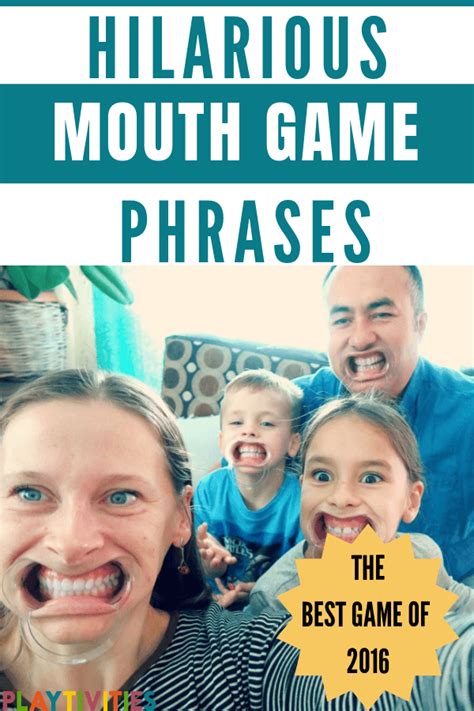 100 Hilarious Mouth Game Phrases Mouth Game Entertaining Games