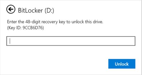 Sichern Des Bitlocker Wiederherstellungsschl Ssels Microsoft Support