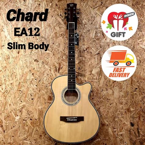 Chard Mito Ea Eq Slim Body Truss Rod Inch Acoustic Guitar With