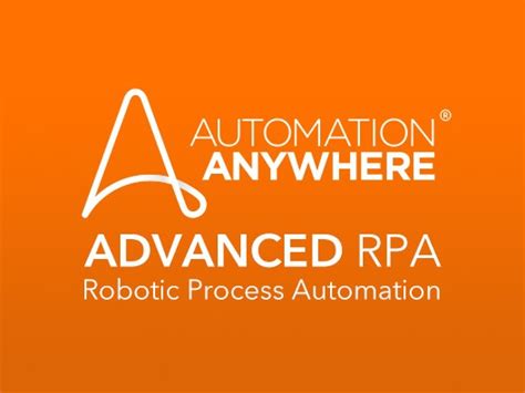 Rpa Automation Anywhere Course Online Updated August 2024