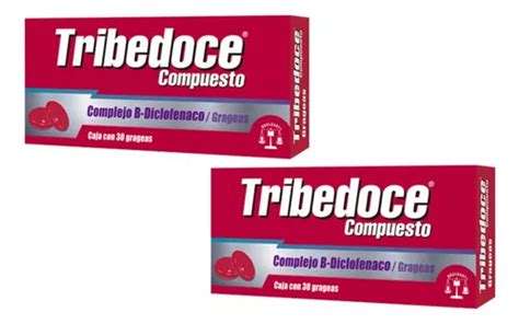 Tribedoce Compuesto 2 Cajas 30 Grageas C U