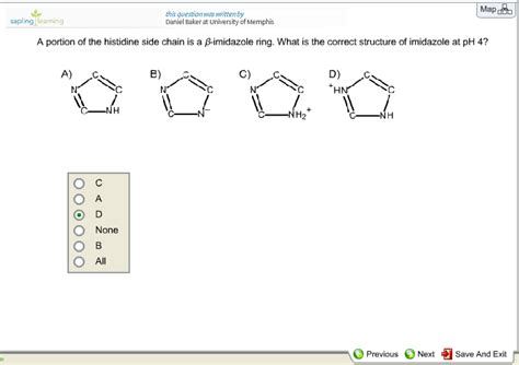 Solved: A Portion Of The Histidine Side Chain Is A ?-imida... | Chegg.com