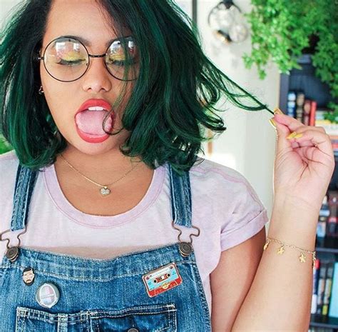 Michellemwaha Got Her Forest Green Locks By Mixing Atomicturquoise