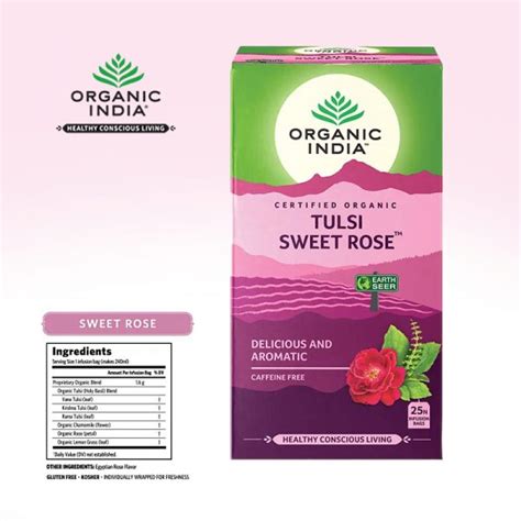 Tulsi Sweet Rose Tea Mega Health