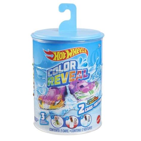 Carros HW Color Reveal Pacote 2 Carros GYP13 MATTEL Hot Wheels Carrinho De