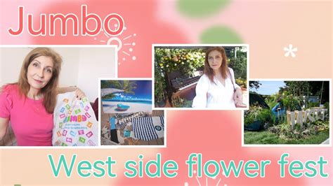 Daily vlog Minitur și minihaul JUMBO Am fost la West Side Flower Fest