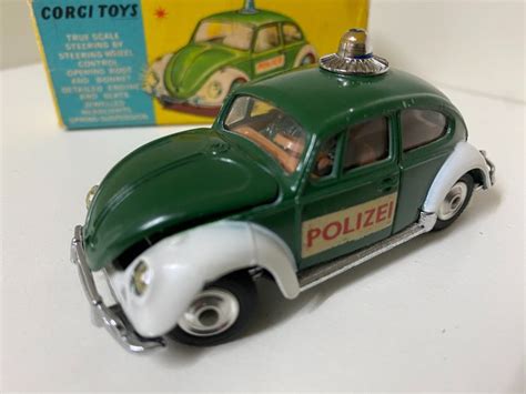 Corgi N Vw European Police Vert Blanc Catawiki