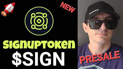 Sign Singup Token Crypto Coin Altcoin How To Buy Signuptoken Sign Up