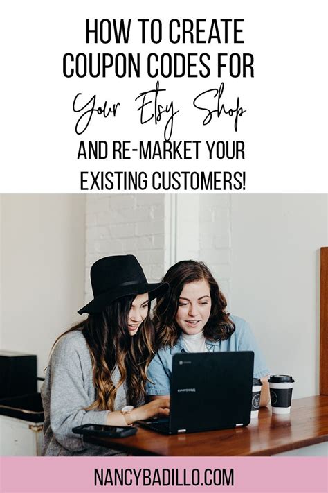 How To Create Coupon Codes For Your Etsy Shop Etsy Tutorial Etsy