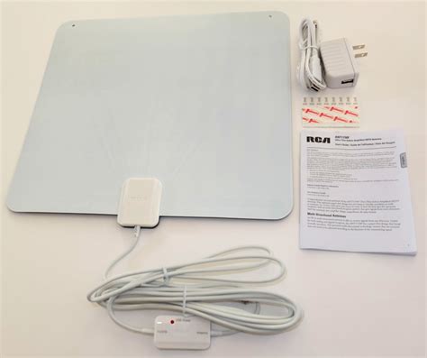 RCA Amplified Indoor Flat HDTV Antenna Multi Directional