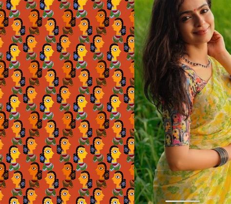 Polyster SLUBBY DIGITAL PRINTED FABRICS Multicolour At Rs 95 Meter In