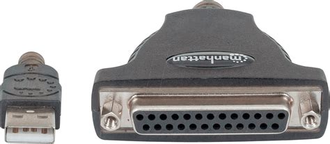 MANHATTAN 336581 USB A Converter 1x DB25 1 8 M At Reichelt Elektronik