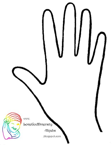 Hand Template Free Download On Clipartmag