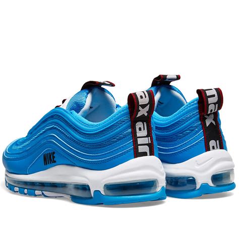 Nike Air Max 97 Premium Blue, White, Black & Red | END. (US)