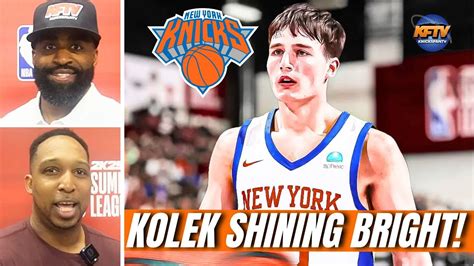 Cp The Fanchise Talks Knicks Summer League Standouts Tyler Kolek