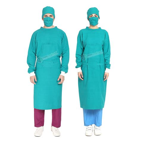 Unisex Reusable Surgeon Gown Set Manufacturer Supplier And Exporter