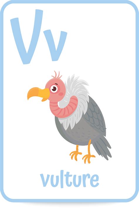 Preschool Letter V Book List Alfabet Hewan