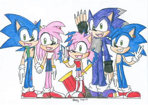 Sonic And Amys Kids By Beckimaginative On Deviantart