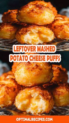 Mashed Potato Cheese Puffs Easy Delicious Recipe In