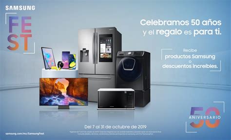 Samsung Celebra 50 Años De Innovación Con Increíbles Ofertas En “samsung Fest” Samsung